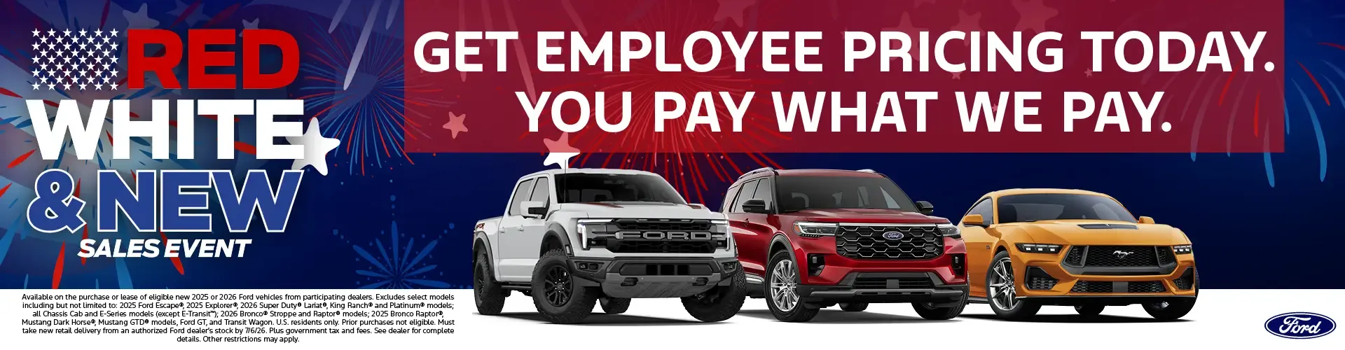 Employee Pricing
